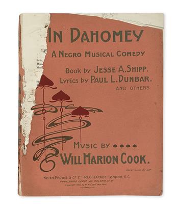 (MUSICAL COMEDY.) In Dahomey a Negro Musical Comedy.